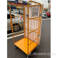 Carrello a gabbia di magazzino logistico